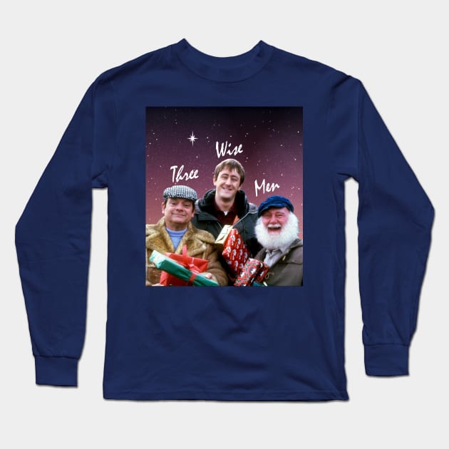 Three Wise Men (with a background) Long Sleeve T-Shirt by RandomGoodness